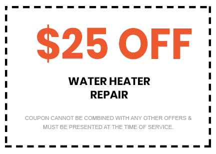 Discount on Water Heater Repair