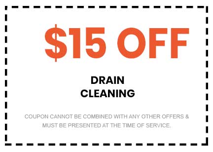 Discount on Drain Cleaning