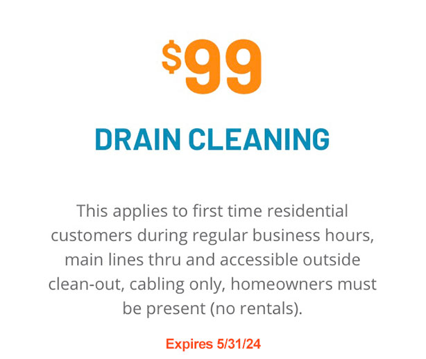 drain cleaning coupon printable